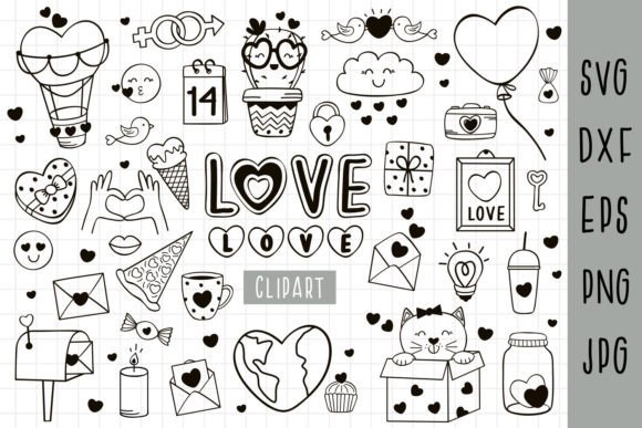 Download Love SVG Bundle, Heart Svg, Love Clipart - Premium Resources